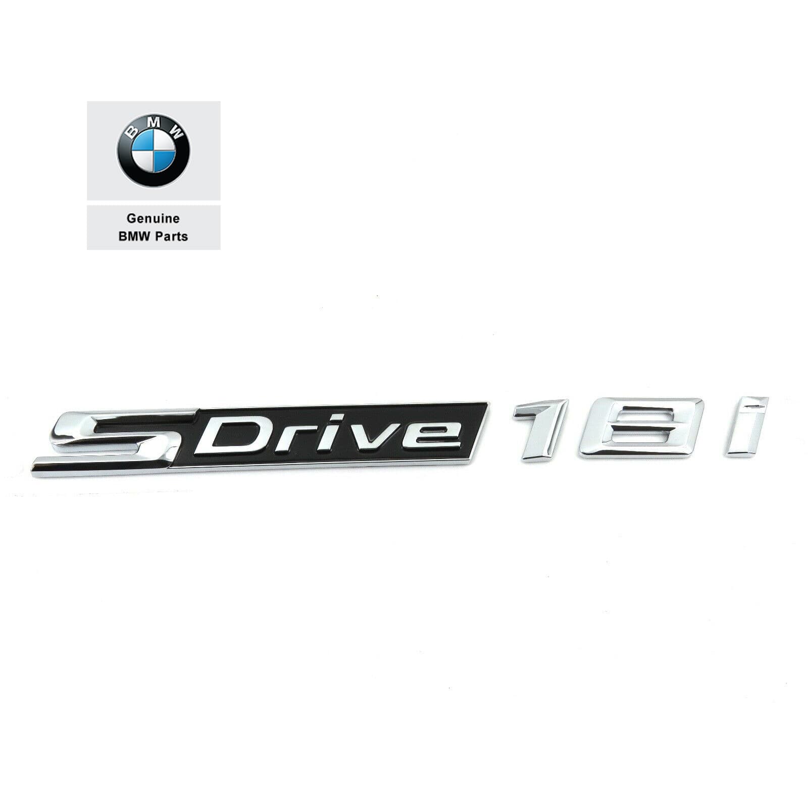 51148496005_A Ori BMW F48 X1 Pre-LCI Badge Emblem Logo Bagasi Belakang 51148496005 - Image 1