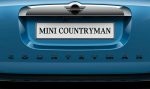 Original MINI F60 Countryman Piano Black Logo Tanda Kata Tulisan Countryman Emblem Belakang Hitam - Gambar 3