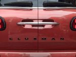 Original MINI F54 Clubman Piano Black Logo Emblem Belakang Hitam