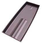 Original BMW E66 Armrest Storage Tray Mat Tatakan Karet Konsol Kanan