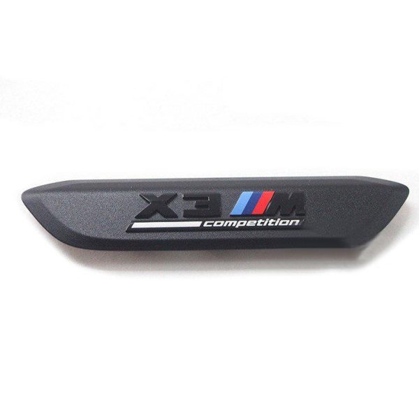 Original BMW F97 X3M M Competition Emblem Konsol Tengah cocok G01 X3