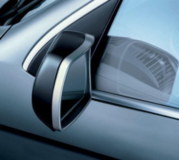 Ori BMW E53 X5 Trim Pinggiran Kaca Spion TITAN Supporting Ring KIRI