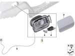 Original BMW F30 F80 M3 Cover Pot Engsel Tutup Tangki Bensin 51177238100 - Image 5