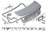 Original BMW F30 F80 M3 Tension Spring Per Pegas Bagasi 51247255693 - Image 5