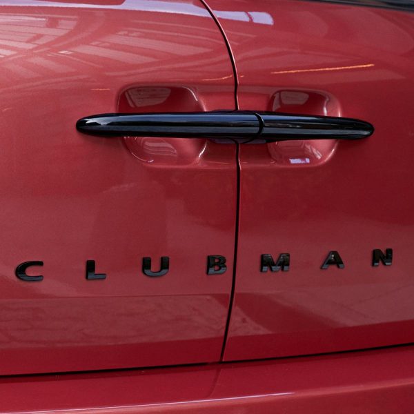 Original MINI F54 Clubman Piano Black Split Door Handle Pintu Belakang