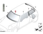 Original MINI Cooper F55 F56 F57 Windshield Kaca Depan Rain Sensor Driving Assistant - Image 4