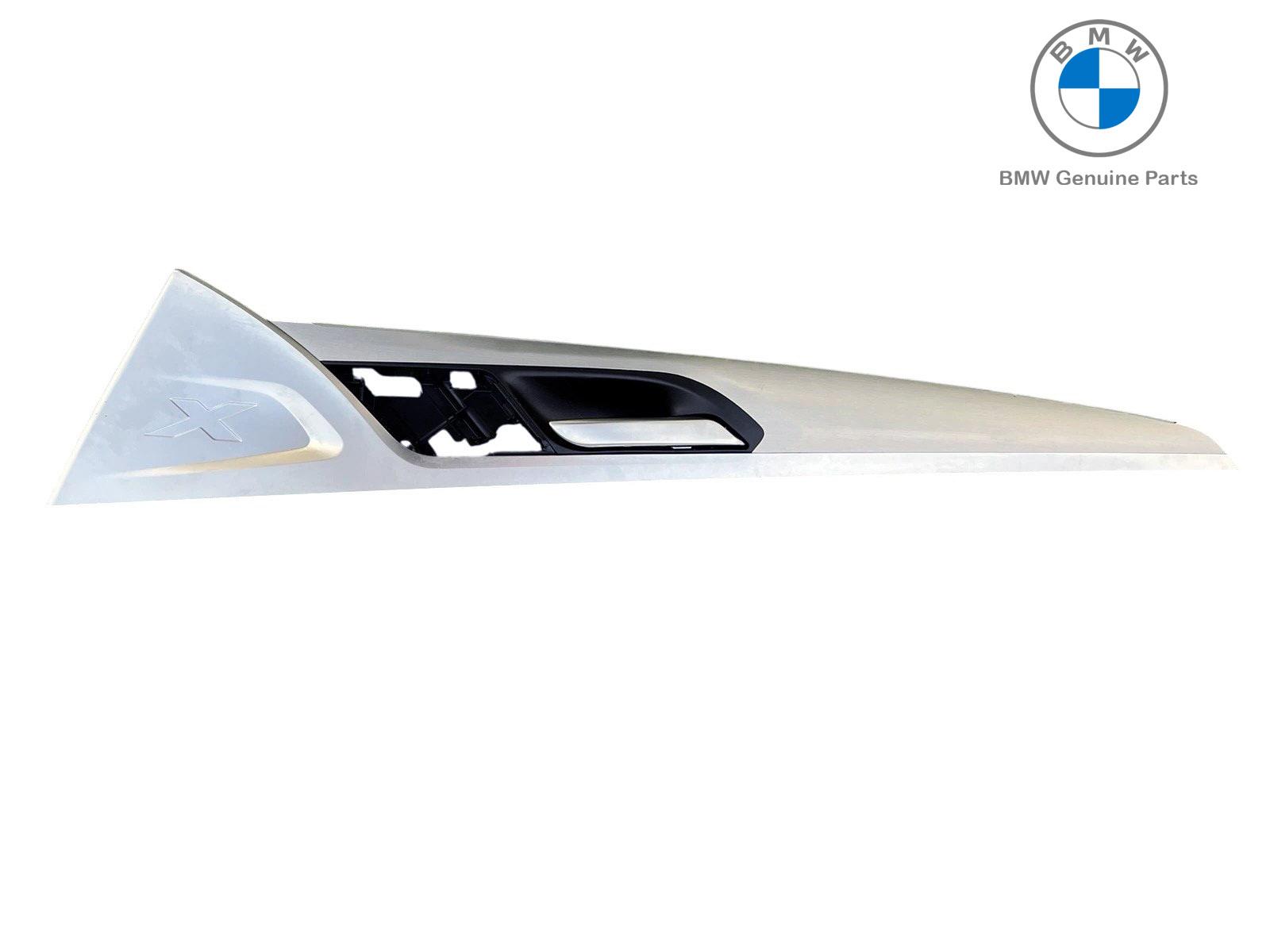 51417936716_A Original BMW G01 X3 G02 X4 Trim Lis Handle Pintu Dalam Aluminium DEPAN KANAN 51417936716 - Image 1