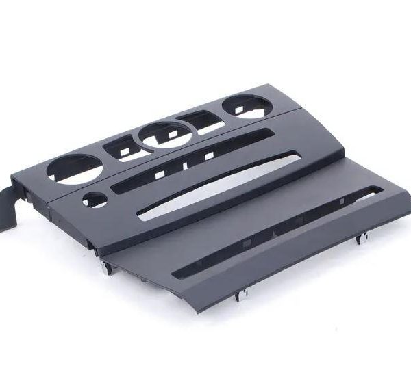 Original BMW E60 Dashboard Trim Panel Cover AC Tengah Black
