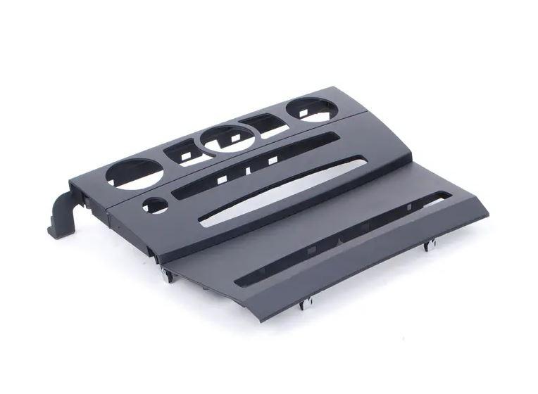 51457063152_A Original BMW E60 Dashboard Trim Panel Cover AC Tengah Black - Gambar 1
