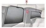 BMW i3 I01 Sun Blind Tirai Pelindung Sinar Matahari Samping Belakang