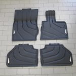 Original BMW F25 X3 All Weather Floor Mats Karpet Karet Mobil Depan Belakang SET - Image 3