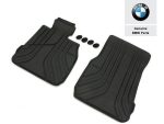 BMW F30 F80 M3 All Weather Floor Mats Karpet Karet Black DEPAN