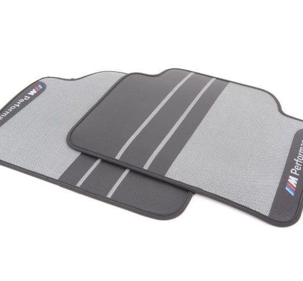 Original BMW M Performance Floor Mats Karpet Mobil F30 F31 F80 M3 BLK