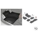 BMW G07 X7 Karpet Karet Baris ke 3 All Weather Floor Mats 51472458557 - Gambar 4