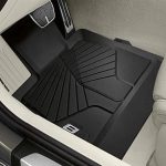 Original BMW G16 Gran Coupe All Weather Floor Mats Karpet Karet Mobil