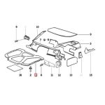 Original BMW E36 Engine Hood Sound Insulation Peredam Suara Kap Mesin - Gambar 5