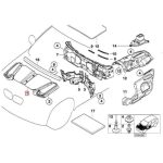 Original BMW E53 X5 Engine Hood Sound insulation Peredam Kap Mesin 51347038361 - Image 3