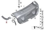 Original F30 F32 Trunk Lid Hinge Cover Engsel Bagasi KIRI 51497255695 - Image 4
