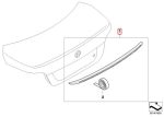 Original BMW E60 M Tech Rear Spoiler Duck Tail Bagasi Belakang - Image 6