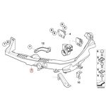 Original BMW E90 LCI Headlamp Bracket Lampu Depan KANAN 51647138402 - Image 4