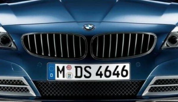 Original BMW E89 Z4 M Performance Kidney Grill High Gloss Black Hitam