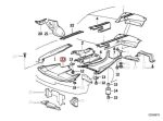 Original BMW E34 M5 Cover Bawah Kolong Mesin Heat Shield - Image 5