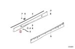 Original BMW E36 M3 M Tech Side Skirt Rocker Panel Trisplang KANAN - Image 5