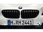 Original BMW F06 F12 F13 LCI Facelift M Performance High Gloss Black Kidney Grille SET KIRI KANAN