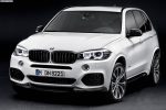 Original BMW F15 X5 F16 X6 M Performance Kidney Grill High Gloss Black - Gambar 4