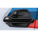 Original BMW F87 M2 M Performance Cover Grill Fender Depan Gloss Black