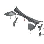 Original BMW G42 G20 G21 G22 G23 G26 G87 M2 G80 G81 M3 G82 G83 M4 i4 G26 Cover Wiper Deck Cowl 51717427848