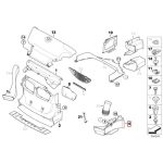 BMW E46 M Tech Brake Air Duct Selongsong Rem Depan KIRI 51717894699 - Image 4