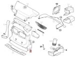 Original BMW E46 Intake Air Duct Saluran Udara Radiator Belakang Grill - Gambar 4