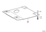 Original BMW E36 Cover Penutup Kolong Mesin Aluminium 51718209093 - Image 4