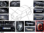 Original MINI F55 F56 F57 Aspen White MINI toolBox Colourline Ring Trim Lampu Belakang Putih SET KIRI KANAN - Image 3