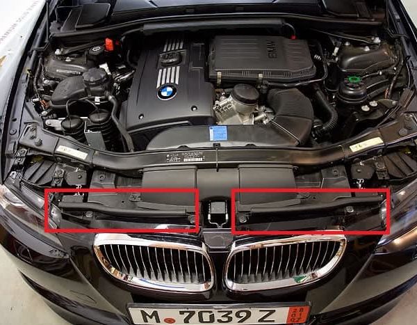 Original BMW E90 E91 E92 E93 Lis Karet Seal Dalam Kap Mesin