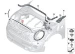 Original MINI F55 F56 F57 Front Engine Gasket Seal Karet Kap Mesin