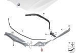 Original BMW G20 G21 Cover Seal Headlamp Lampu Depan KIRI - Image 5