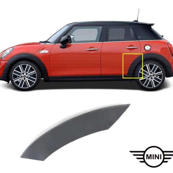 Original MINI F55 Pre-LCI Wheel Arch Lis Over Fender Flare Pintu Belakang KIRI 51777329031