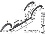 Original MINI R60 R61 Wheel Arch Lis Fender Flare Depan KIRI 51779800761 - Image 5