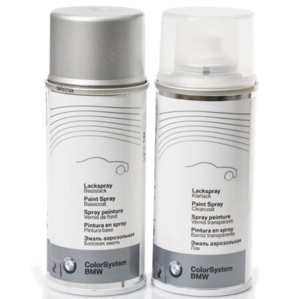 Original BMW Alpine White Uni 300 Touch Up Spray Paint - Cat Semprot