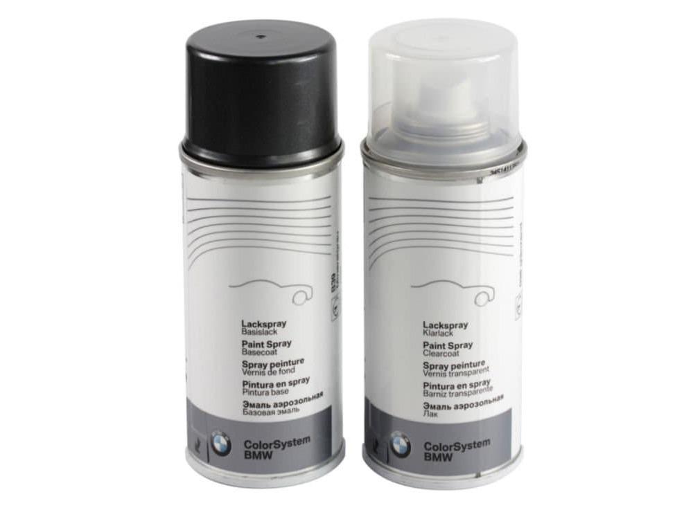 51915A55B73_A Original BMW Carbon Black Met. 416 Touch Up Spray Paint - Cat Semprot - Image 1