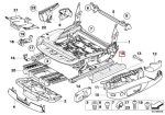 Ori BMW E90 E92 E84 X1 Seat Reail Cover Penutup Rel Jok DEPAN KANAN - Image 5