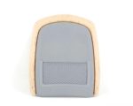 Original BMW E46 Seat Backrest Cover Penutup Sandaran Jok Depan - Grey