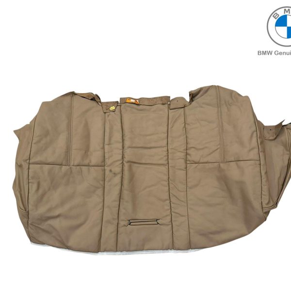 Original BMW E38 Seat Cover Leather Jok Kulit Belakang Bagian Dudukan N6SN N8SN Beige Cup Holder 52208213827