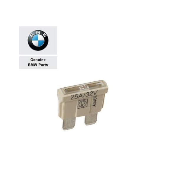 Original BMW Sekring 25 Ampere FUSE 25A 61131372528