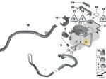 Original BMW E90 E92 E84 X1 Power Distribution Box w Fuse 61146971370 - Image 5