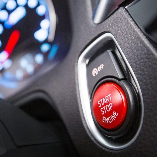 Original BMW F30 F32 F36 F80 M3 Red Start Stop Button Tombol Starter