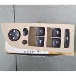 Original BMW E90 Tombol Power Window Switch Pintu Driver Kanan Beige
