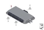 Original BMW E87 E90 E91 Footwell Module Control Unit 61359128184 - Image 5